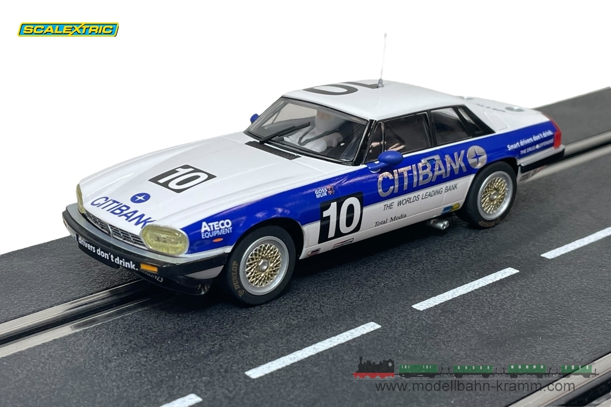 Scalextric 4400, EAN 5063129003852: 1:32 Jaguar XJS Citibank #10