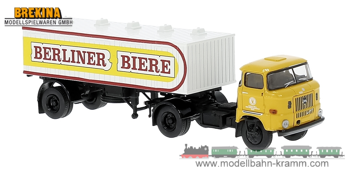 Brekina 71212, EAN 4026538712129: IFA W50 Biertank-SZG B Bier