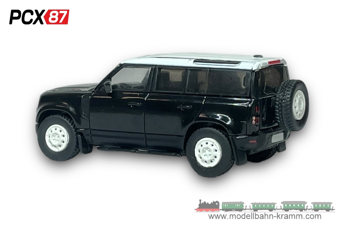 Brekina PCX870391, EAN 4052176154526: H0/1:87 Land Rover Defender 110, schwarz, 2020