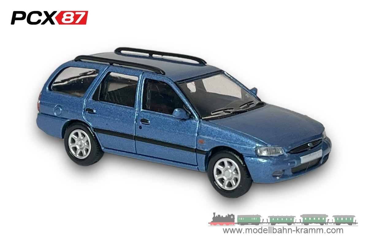 Brekina PCX870465, EAN 4052176765197: 1:87 Ford Escort Mk VII Turnier (1995),  blau metallic
