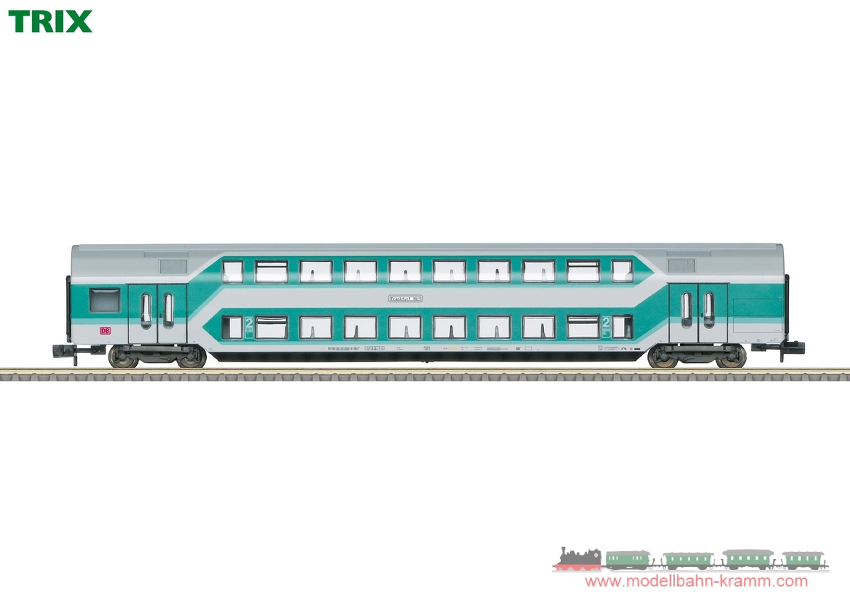 TRIX 18418, EAN 4028106184185: N Doppelstockwagen Bauart DBz 750