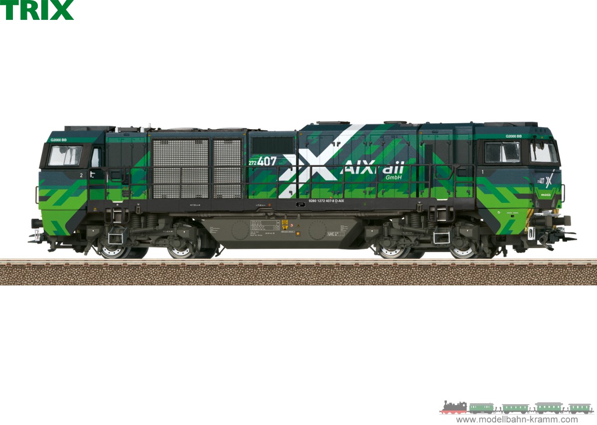 TRIX 22923, EAN 4028106229237: H0 DC Sound Diesellokomotive Baureihe 272 AIXrail (G2000)