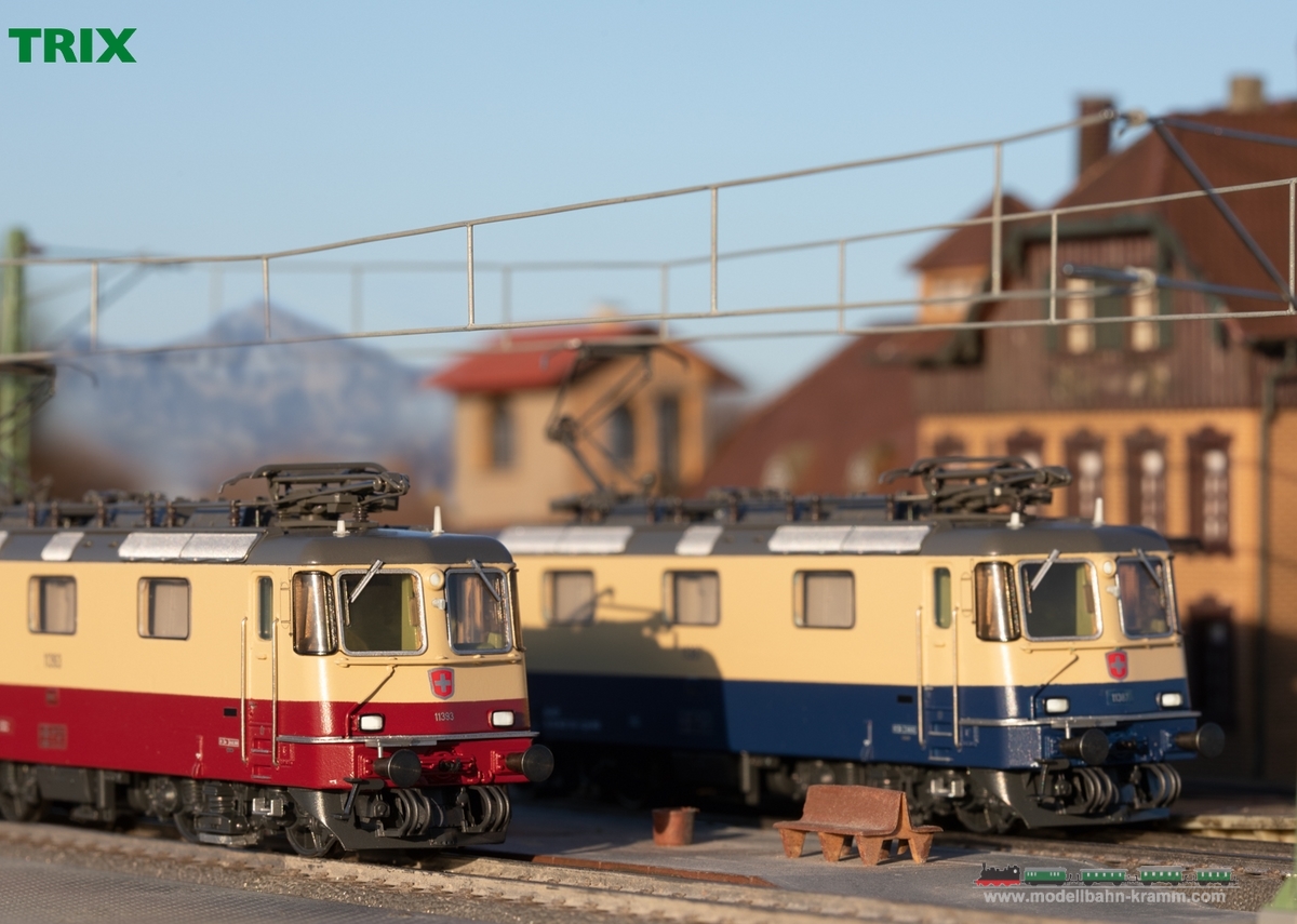 TRIX 25100, EAN 4028106251009: Class Re 421 Double Electric Locomotive Set