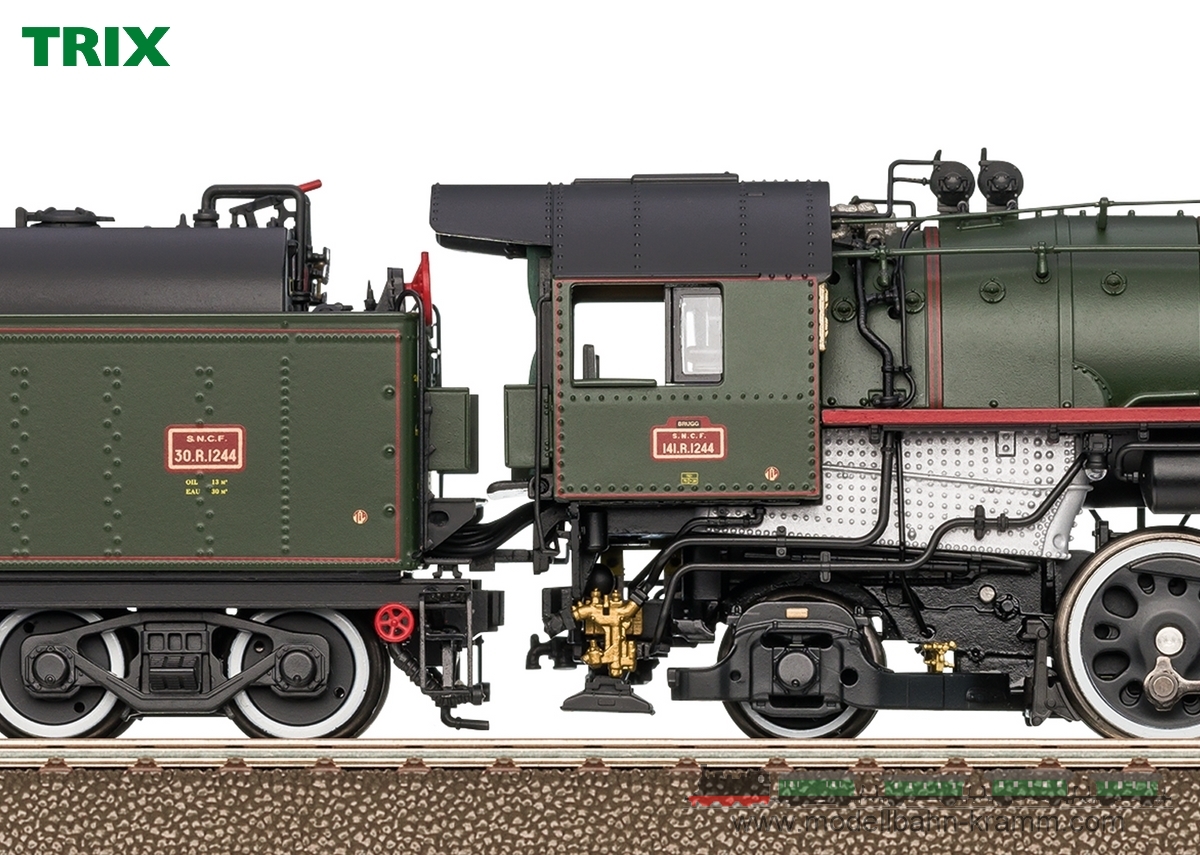 TRIX 25141, EAN 4028106251412: Class 141.R. Steam Locomotive. Road Number 1244