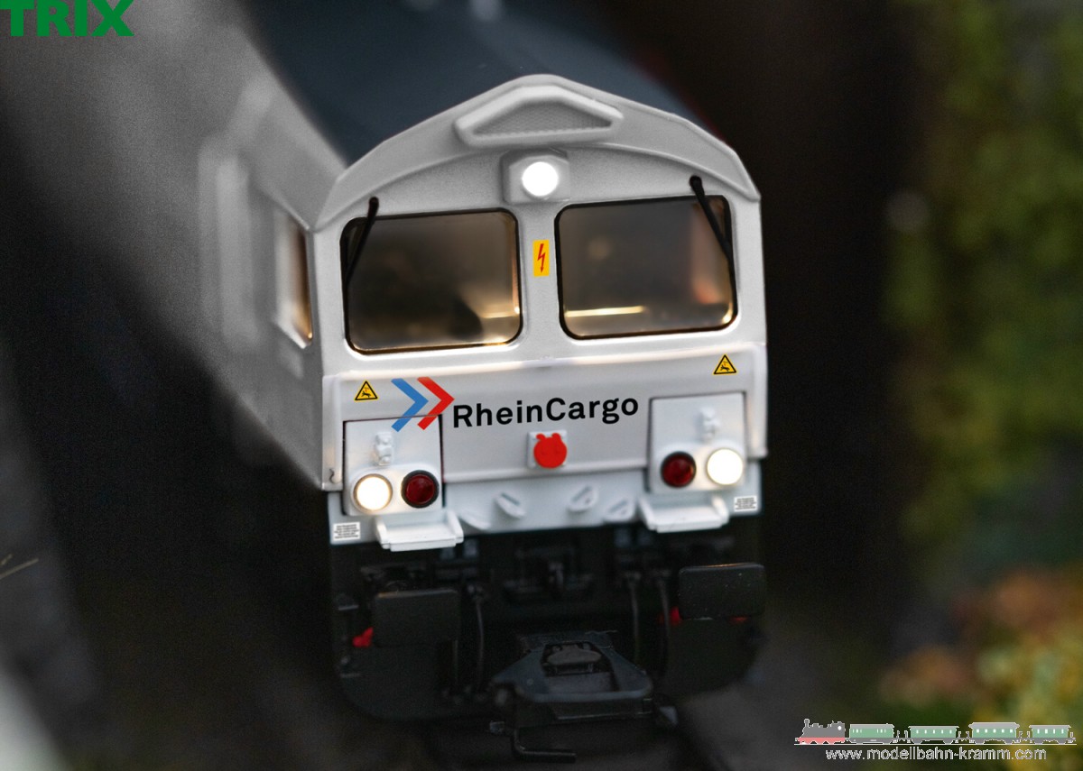 TRIX 25301, EAN 4028106253010: H0 DC Sound Diesellokomotive Class 66 RheinCargo