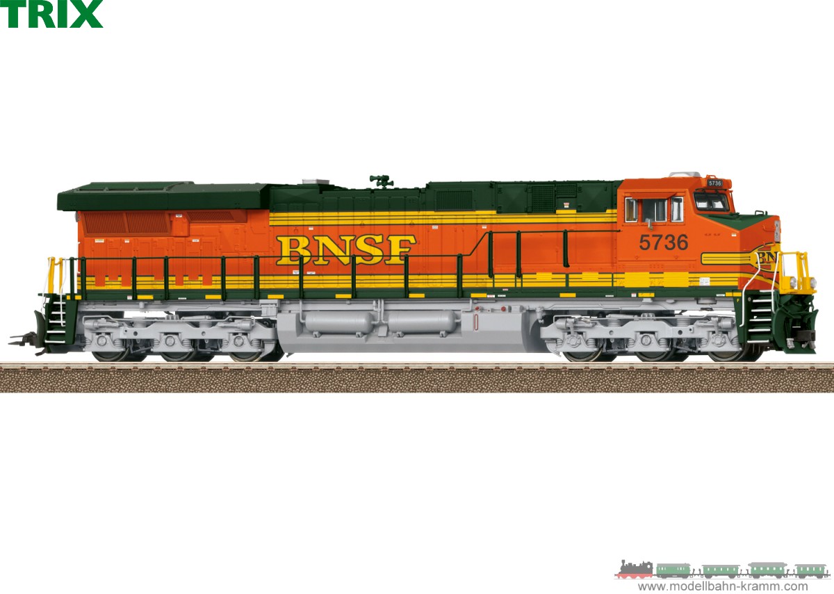 TRIX 25447, EAN 4028106254475: H0 DC Sound Diesellokomotive Typ GE ES44AC BNSF