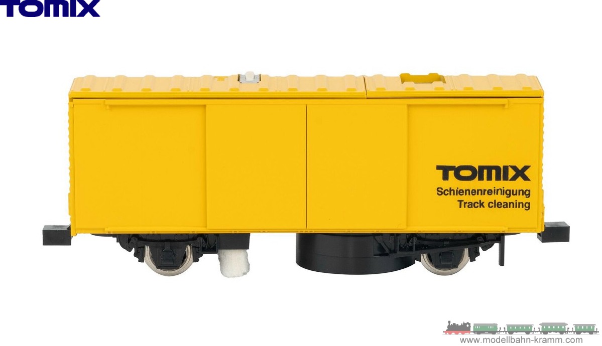 Tomix-Japan Modell 977903, EAN 2000075666338: H0 Schienenreinigungswagen