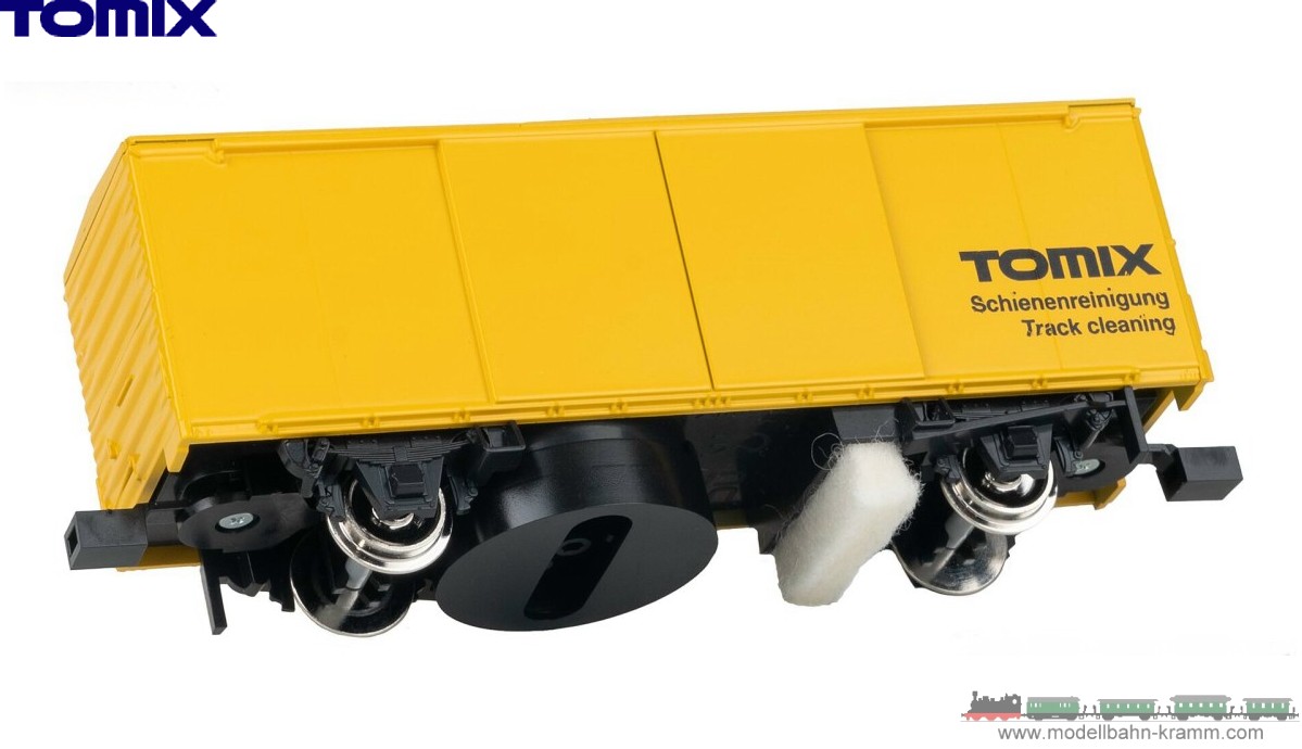 Tomix-Japan Modell 977903, EAN 2000075666338: H0 Schienenreinigungswagen