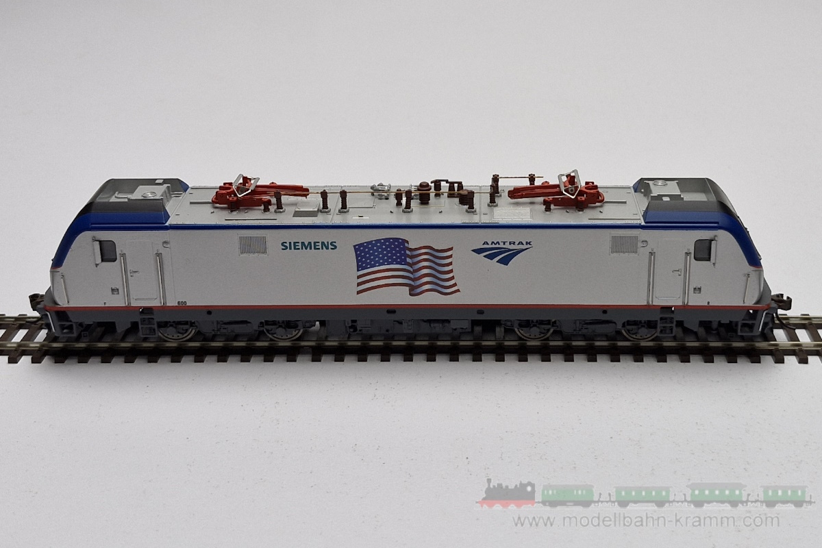 1A.second hand goods 050.0067404.001, EAN 2000075661142: Bachmann H0 DC digital/sound 67404 E-Lok ACS-64 SIEMENS silber AMTRAK