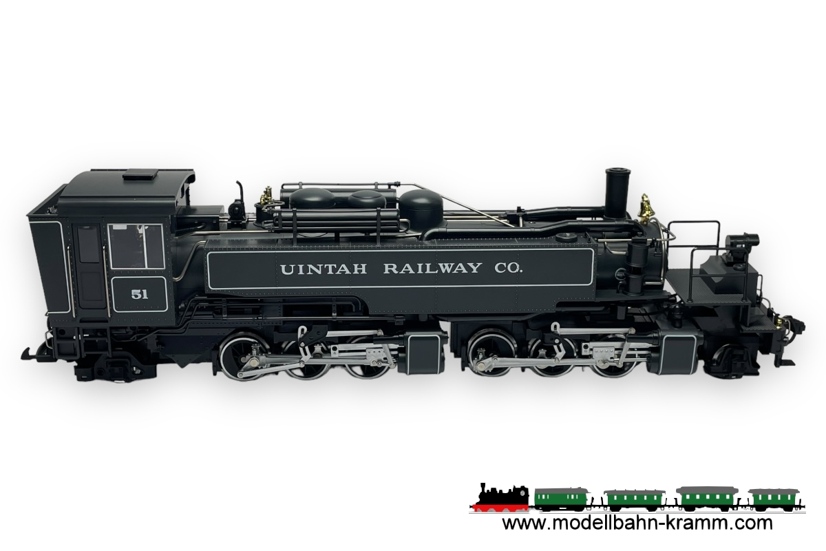 1A.Gebrauchtware 501.0020882.001, EAN 2000075662545: LGB G DC analog/sound 20882 Dampflok Mallet 51 Uintah Railway & Co US