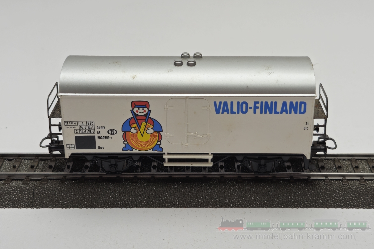 1A.Gebrauchtware 540.0004567.001, EAN 2000075665201: Märklin H0 AC 4567 Kühlwagen VALIO-FINLAND SNCB