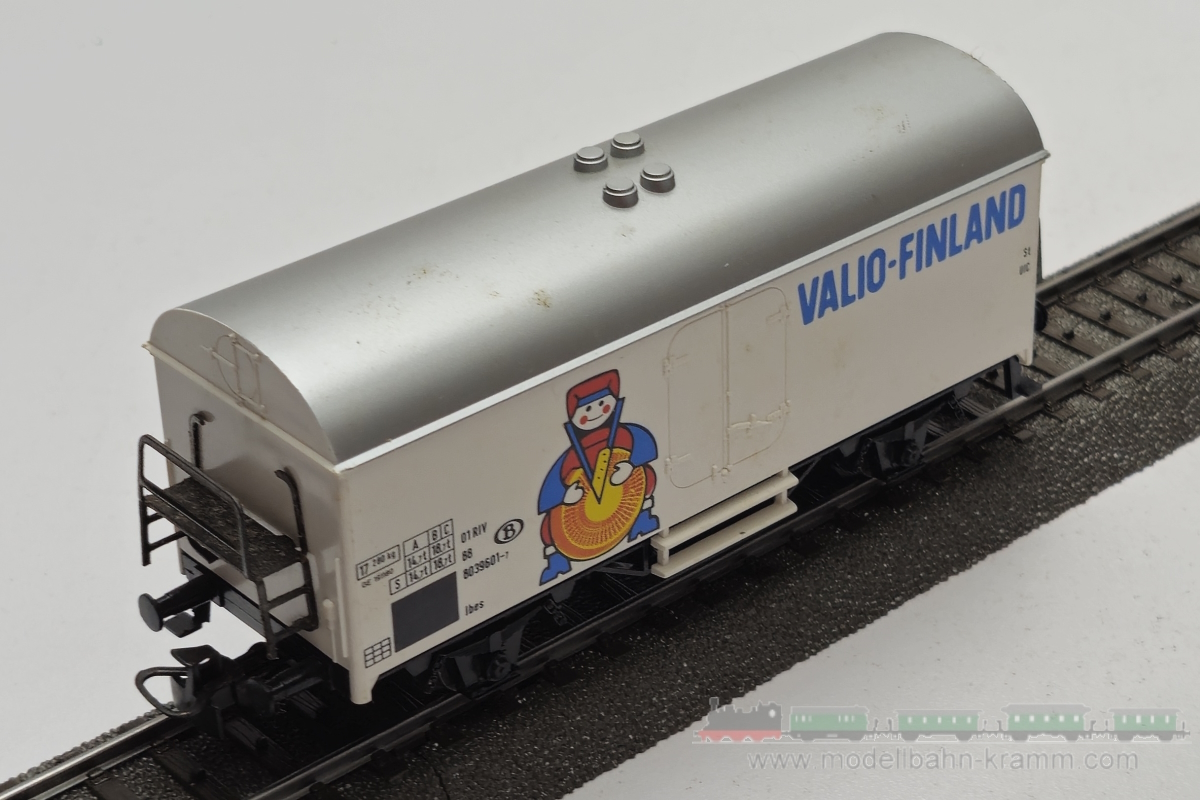 1A.Gebrauchtware 540.0004567.001, EAN 2000075665201: Märklin H0 AC 4567 Kühlwagen VALIO-FINLAND SNCB