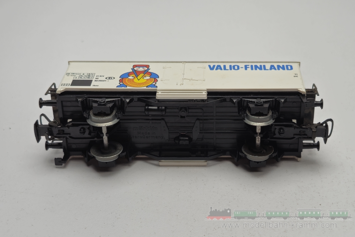 1A.Gebrauchtware 540.0004567.001, EAN 2000075665201: Märklin H0 AC 4567 Kühlwagen VALIO-FINLAND SNCB