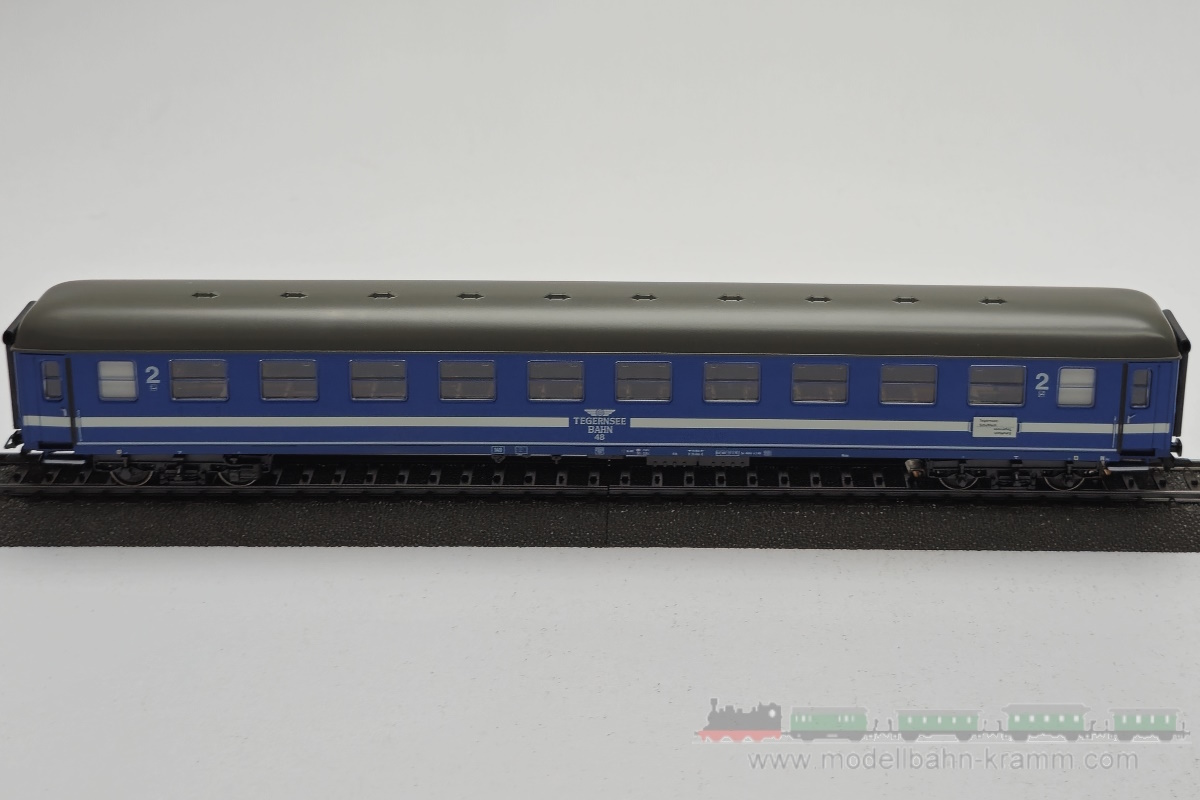 1A.Gebrauchtware 540.0042892.002, EAN 2000075662163: Märklin H0 AC 42892 Wagen-Set 2-teilig weiß/blau Tegernseebahn