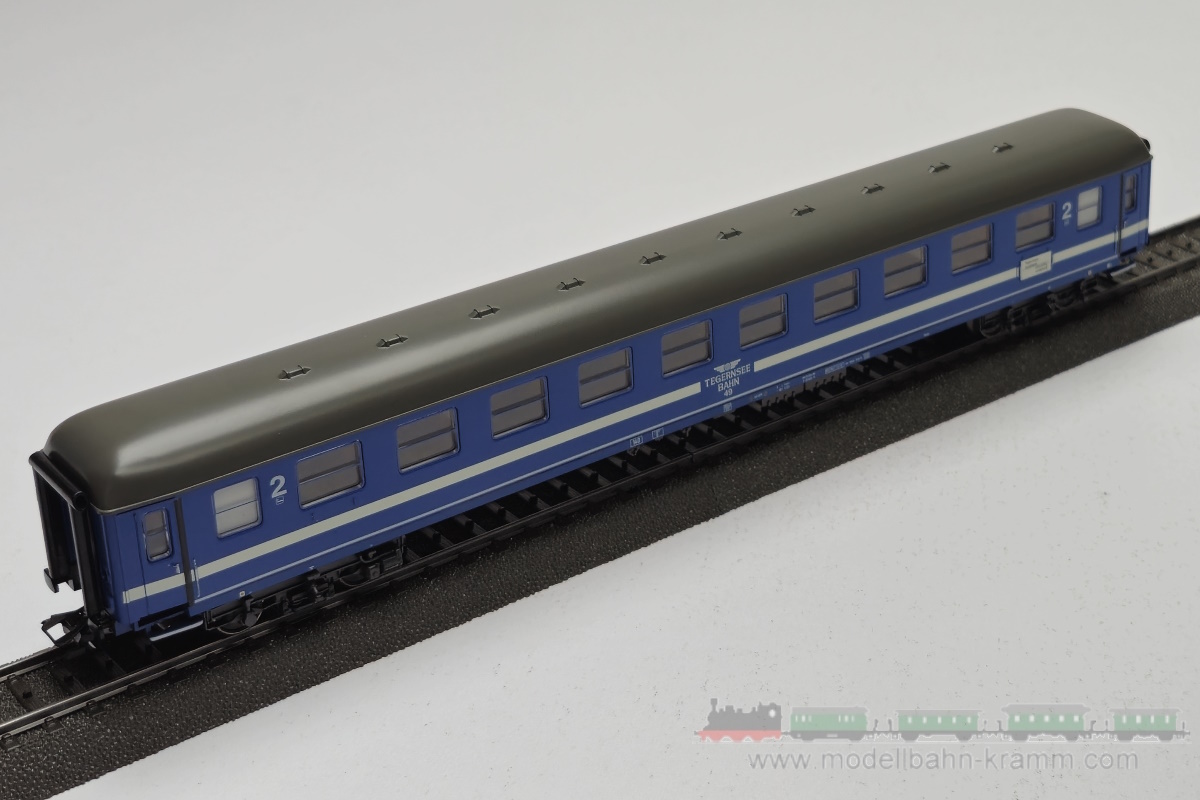 1A.Gebrauchtware 540.0042892.002, EAN 2000075662163: Märklin H0 AC 42892 Wagen-Set 2-teilig weiß/blau Tegernseebahn