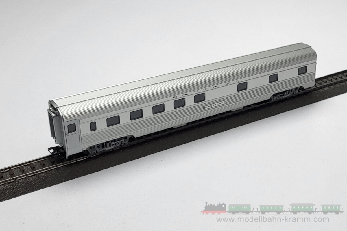 1A.second hand goods 540.0043602.001, EAN 2000075656056: Märklin H0 AC 43602 Schnellzugwagen Streamliner Sleeper silber US