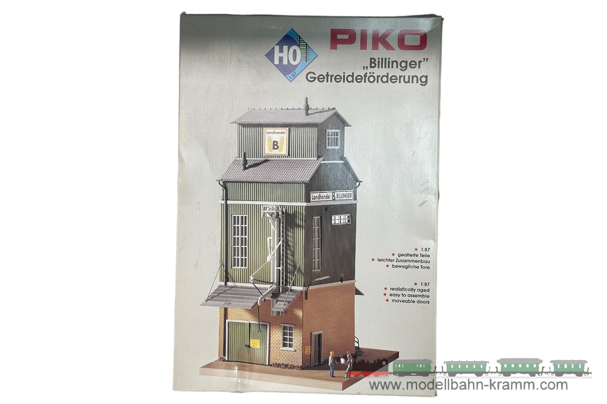 1A.Gebrauchtware 650.0061114.002, EAN 2000075665584: Piko H0 61114 Bausatz Billinger Getreideförderung