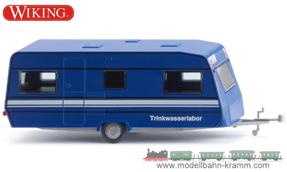 Wiking 009204, EAN 4006190092043: THW Wohnwagen (Dethleffs 530)