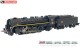 Arnold 2484, EAN 5055286675232: SNCF, 141R 840 steam locomotive, mixed wheels, black/yellow, big f