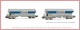 Arnold 6510, EAN 5055286684210: SNCF, 2-unit pack Soufflet, hopper wagons with rounded and fl