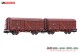 Arnold 6518, EAN 5055286684296: RENFE, 2-unit pack 2-axle closed wagon J2 vagones aislantes p