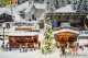 Faller 134006, EAN 4104090340063: H0 2 Weihnachtsmarktbuden mit Weihnachtsbaum