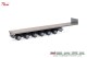 Herpa 076715-005, EAN 4013150353854: 1:87 Nooteboom Ballasttrailer 6achs, grau