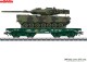 Märklin 48843, EAN 4001883488431: H0 Schwerlast-Flachwagen Rlmmps mit Leo 2 DBAG