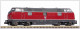 Piko 40500, EAN 4015615405009: Diesel locomotive class 221, DB, era IV, red