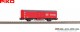 Piko 98549A1, EAN 4066601331178: H0 DC gedeckter Güterwagen rot DBAG
