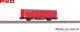 Piko 98549E1, EAN 4066601985494: H0 DC gedeckter Güterwagen rot NS Cargo