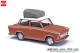 Busch-Automodelle 53111, EAN 2000075658999: Trabant P601 mit Dachgepäckträger