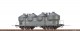 Brawa 50308, EAN 4012278503080: H0 DC Gedeckter Güterwagen Saarfeldspatwerke Ruppert