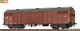 Brawa 50413, EAN 4012278504131: H0 Covered Freight Car GGhrsz DR III