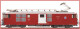 Bemo 1263202, EAN 2000075212863: FO Deh 4/4 52 Tujetsch luggage railcar