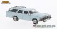 Brekina 19631, EAN 2000075711052: Ford LTD Country Squire in blau