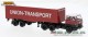 Brekina 82251, EAN 2000075710666: Henschel F161S Koffer-Sattelzug der Union-Spedition