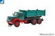 Viessmann 8018, EAN 4026602080185: H0 MAGIRUS DEUTZ 3-axle dump truck,basic, functional model