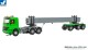 Viessmann 8032, EAN 4026602080321: H0 MB ACTROS 3-axle tractor with concrete parts,rotating flashing