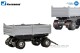 Viessmann 8210, EAN 4026602082103: H0 2-axle dump trailer, functional model